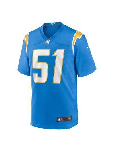 Men's Los Angeles Chargers Sebastian Joseph-Day Nike Powder Blue Game Player Jersey 02