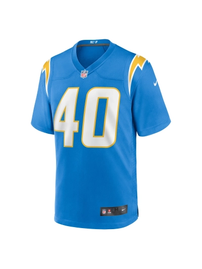 Men's Los Angeles Chargers Stephen Anderson Nike Powder Blue Game Jersey 02