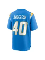 Men's Los Angeles Chargers Stephen Anderson Nike Powder Blue Game Jersey