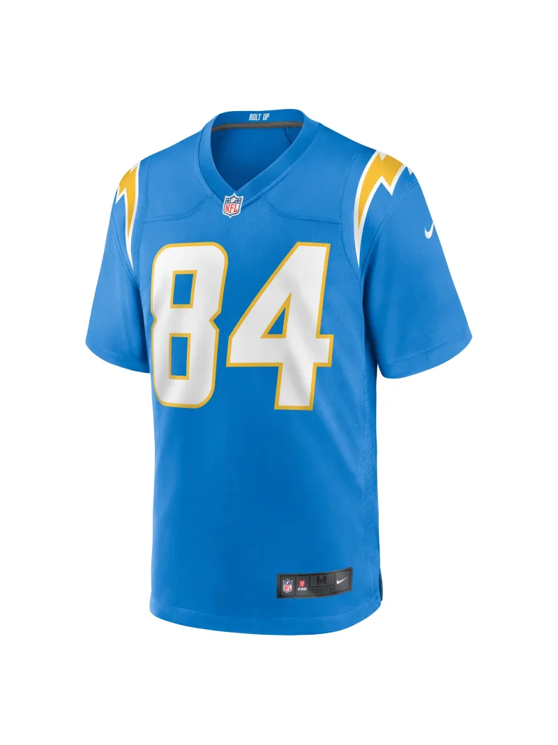 Men's Los Angeles Chargers Stone Smartt Nike Powder Blue Team Game Jersey