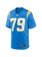 Men's Los Angeles Chargers Trey Pipkins III Nike Powder Blue Game Jersey