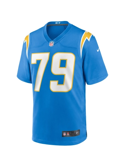 Men's Los Angeles Chargers Trey Pipkins III Nike Powder Blue Game Jersey 02