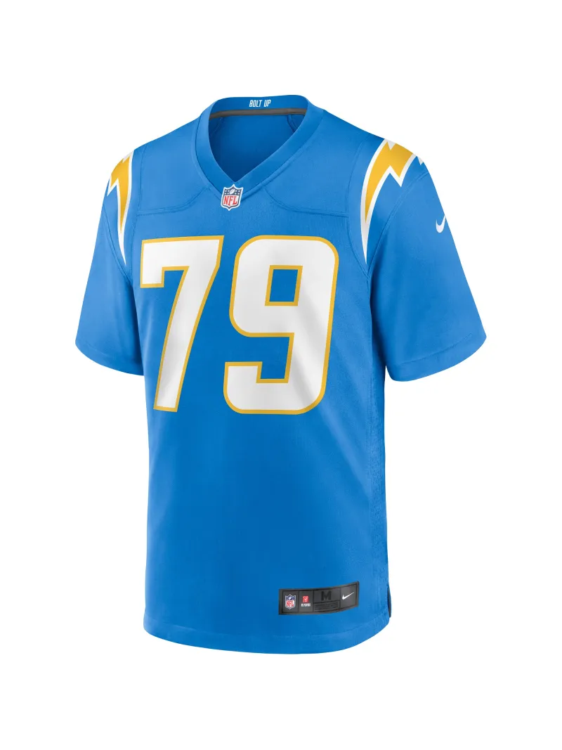 Men's Los Angeles Chargers Trey Pipkins III Nike Powder Blue Game Jersey