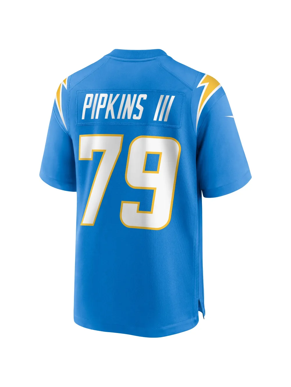Men's Los Angeles Chargers Trey Pipkins III Nike Powder Blue Game Jersey