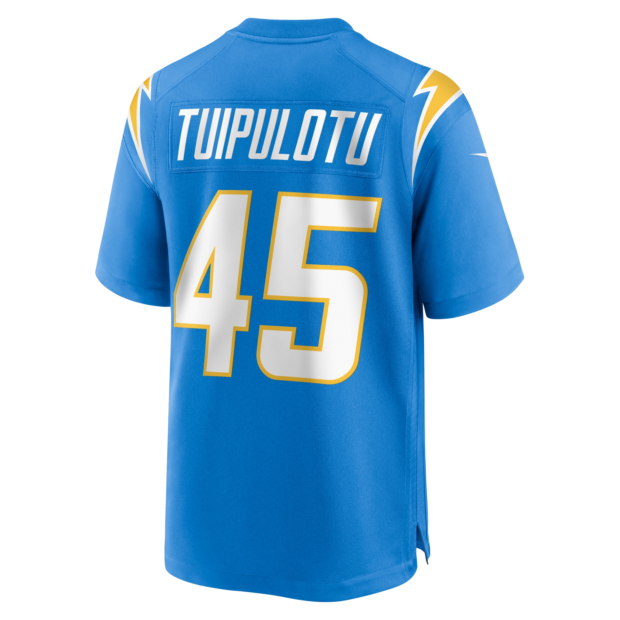 Men's Los Angeles Chargers Tuli Tuipulotu Nike Powder Blue Team Game Jersey