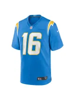 Men's Los Angeles Chargers Tyler Johnson Nike Powder Blue Team Game Jersey