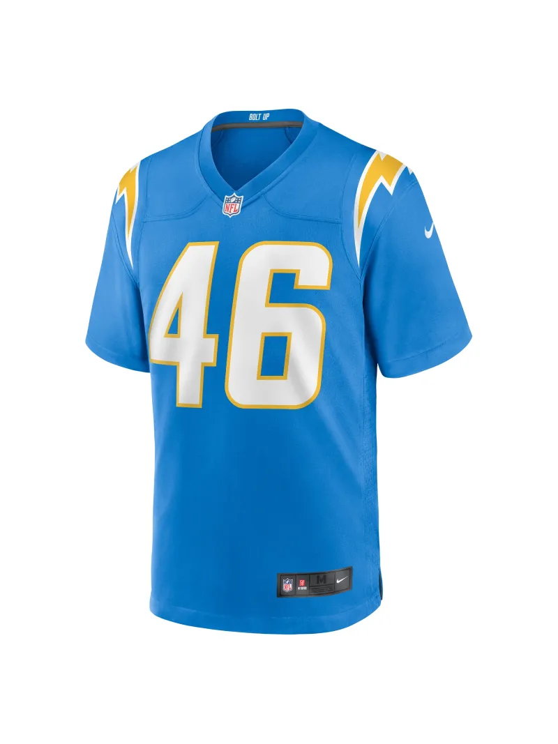 Men's Los Angeles Chargers Zander Horvath Nike Powder Blue Game Jersey