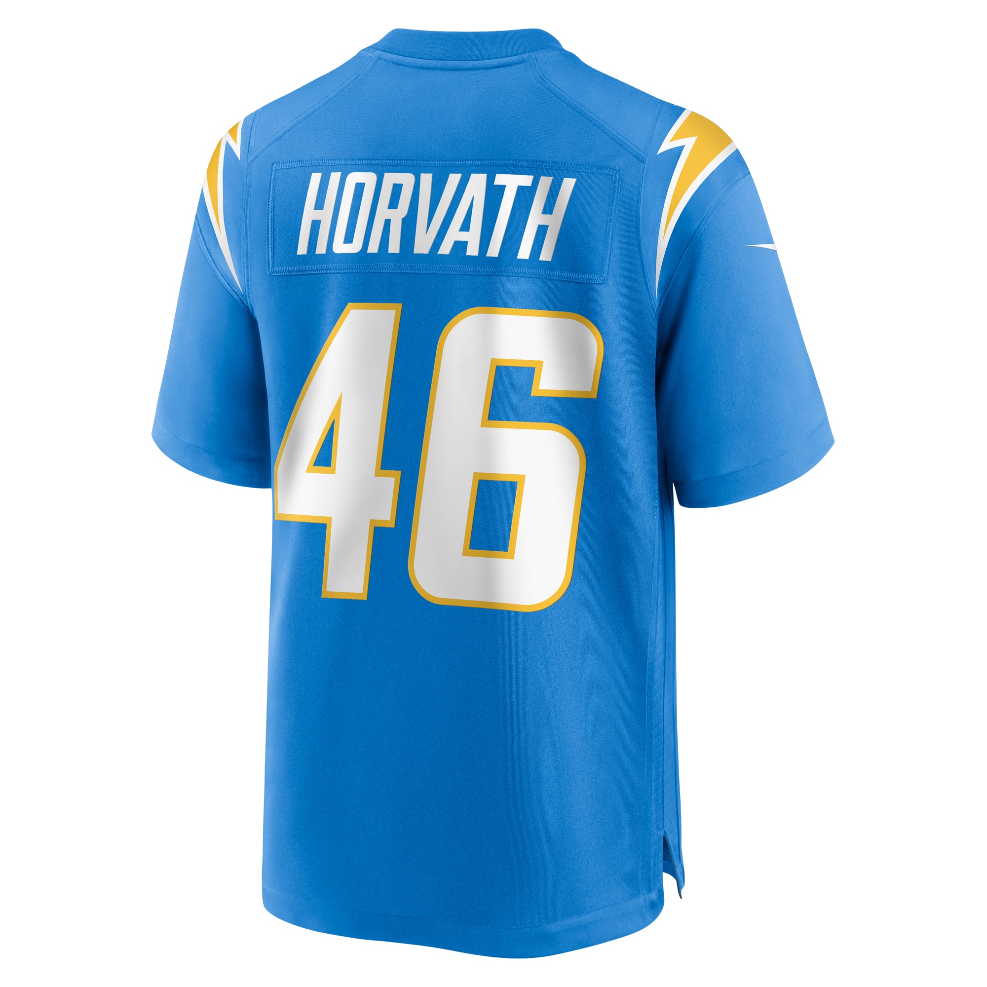 Men's Los Angeles Chargers Zander Horvath Nike Powder Blue Game Jersey