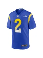 Men's Los Angeles Rams Russ Yeast Nike Royal Home Game Jersey