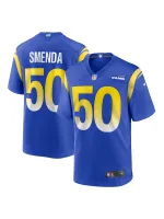 Men's Los Angeles Rams Ryan Smenda Nike Royal Home Game Jersey