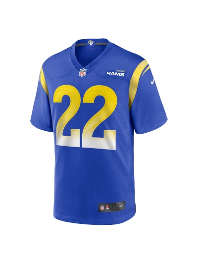 Men's Los Angeles Rams Shaun Jolly Nike Royal Home Game Jersey 02