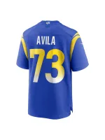 Men's Los Angeles Rams Steve Avila Nike Royal Home Game Jersey