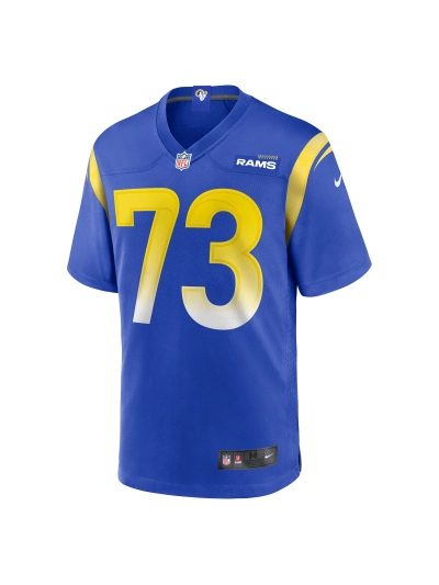 Men's Los Angeles Rams Steve Avila Nike Royal Home Game Jersey 02