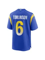 Men's Los Angeles Rams Tre'Vius Hodges-Tomlinson Nike Royal Team Game Jersey