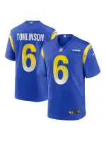 Men's Los Angeles Rams Tre'Vius Hodges-Tomlinson Nike Royal Team Game Jersey