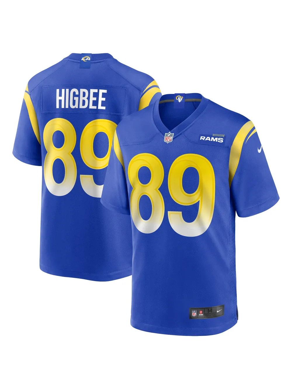 Men's Los Angeles Rams Tyler Higbee Nike Royal Game Player Jersey