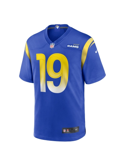 Men's Los Angeles Rams Xavier Smith Nike Royal Home Game Jersey 02
