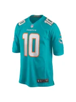 Men's Miami Dolphins Tyreek Hill Nike Aqua Game Jersey