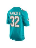 Men's Miami Dolphins Verone McKinley III Nike Aqua Game Player Jersey