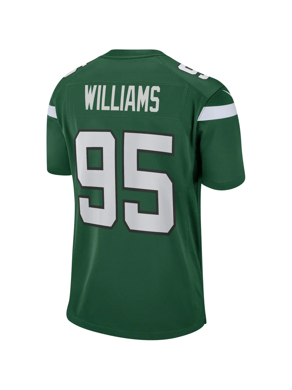  Men's New York Jets Quinnen Williams Nike Gotham Green Game Jersey