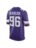 Men's Minnesota Vikings Ross Blacklock Nike Purple Game Player Jersey