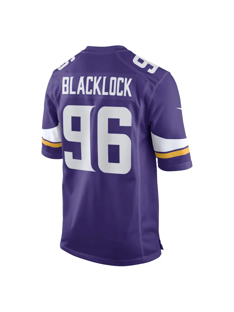 Men's Minnesota Vikings Ross Blacklock Nike Purple Game Player Jersey