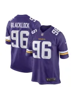 Men's Minnesota Vikings Ross Blacklock Nike Purple Game Player Jersey
