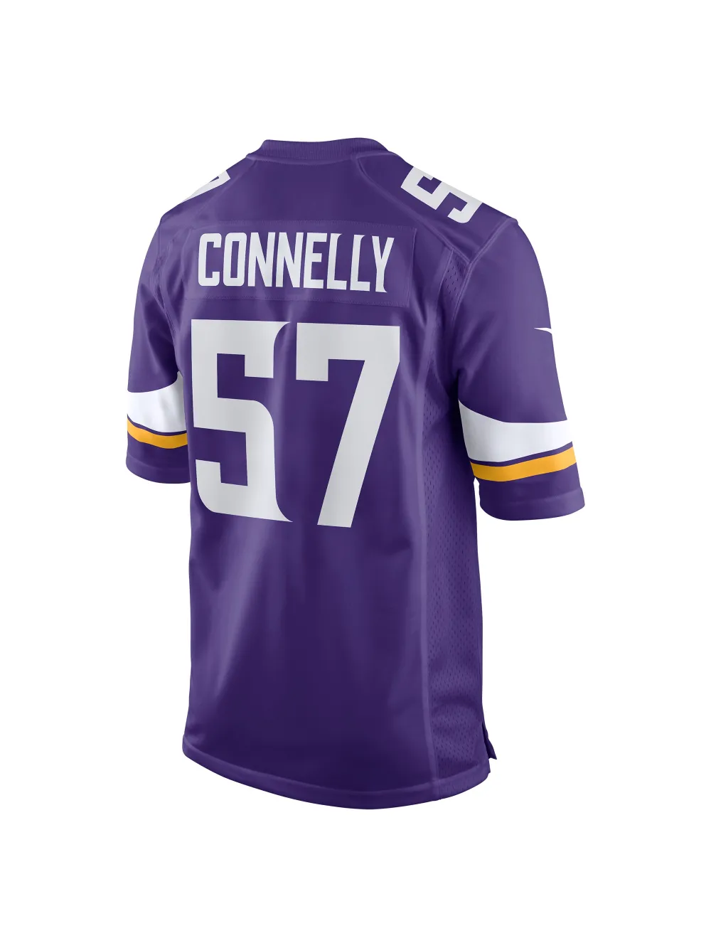 Men's Minnesota Vikings Ryan Connelly Nike Purple Game Jersey