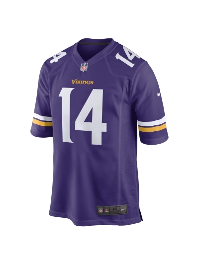 Men's Minnesota Vikings Ryan Wright Nike Purple Game Player Jersey 02