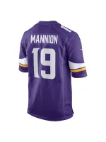 Men's Minnesota Vikings Sean Mannion Nike Purple Game Jersey