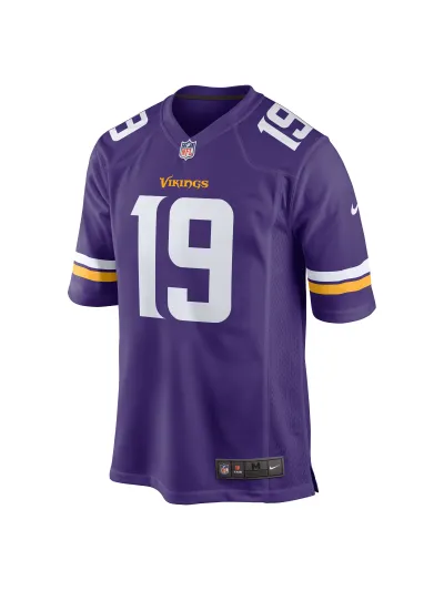 Men's Minnesota Vikings Sean Mannion Nike Purple Game Jersey 02