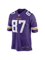 Men's Minnesota Vikings T.J. Hockenson Nike Purple Game Player Jersey