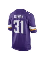 Men's Minnesota Vikings Tay Gowan Nike Purple Home Game Player Jersey