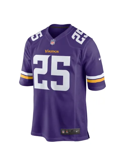 Men's Minnesota Vikings Theo Jackson Nike Purple Home Game Player Jersey 02