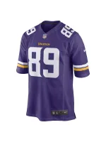 Men's Minnesota Vikings Thomas Hennigan Nike Purple Game Player Jersey
