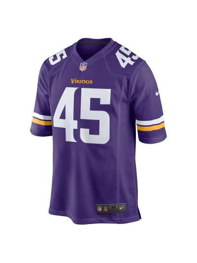 Men's Minnesota Vikings Troy Dye Nike Purple Game Jersey 02