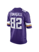 Men's Minnesota Vikings Troy Fumagalli Nike Purple Game Jersey