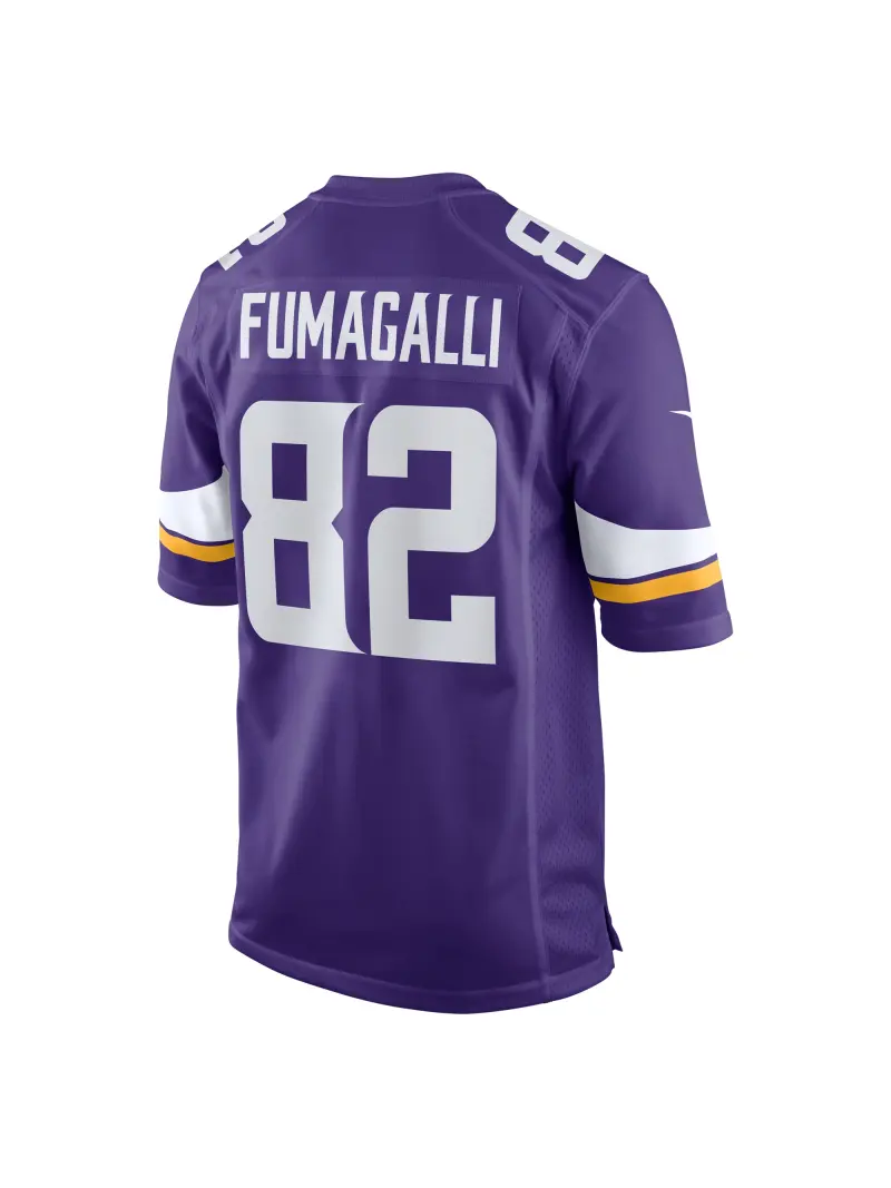 Men's Minnesota Vikings Troy Fumagalli Nike Purple Game Jersey