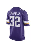 Men's Minnesota Vikings Ty Chandler Nike Purple Game Player Jersey