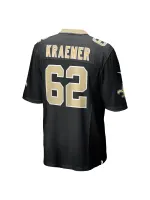 Men's New Orleans Saints Tommy Kraemer Nike Black Team Game Jersey
