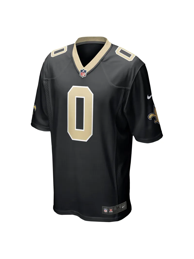 Men's New Orleans Saints Ugo Amadi Nike Black Team Game Jersey
