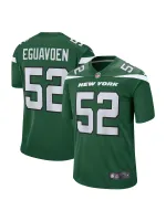 Men's New York Jets Sam Eguavoen Nike Gotham Green Game Jersey