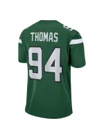 Men's New York Jets Solomon Thomas Nike Gotham Green Game Jersey