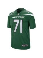 Men's New York Jets Wes Schweitzer Nike Green Game Jersey