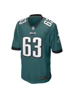 Men's Philadelphia Eagles Jack Driscoll Nike Midnight Green Game Jersey