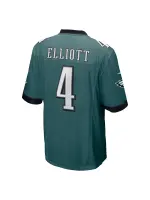 Men's Philadelphia Eagles Jake Elliott Nike Midnight Green Game Jersey