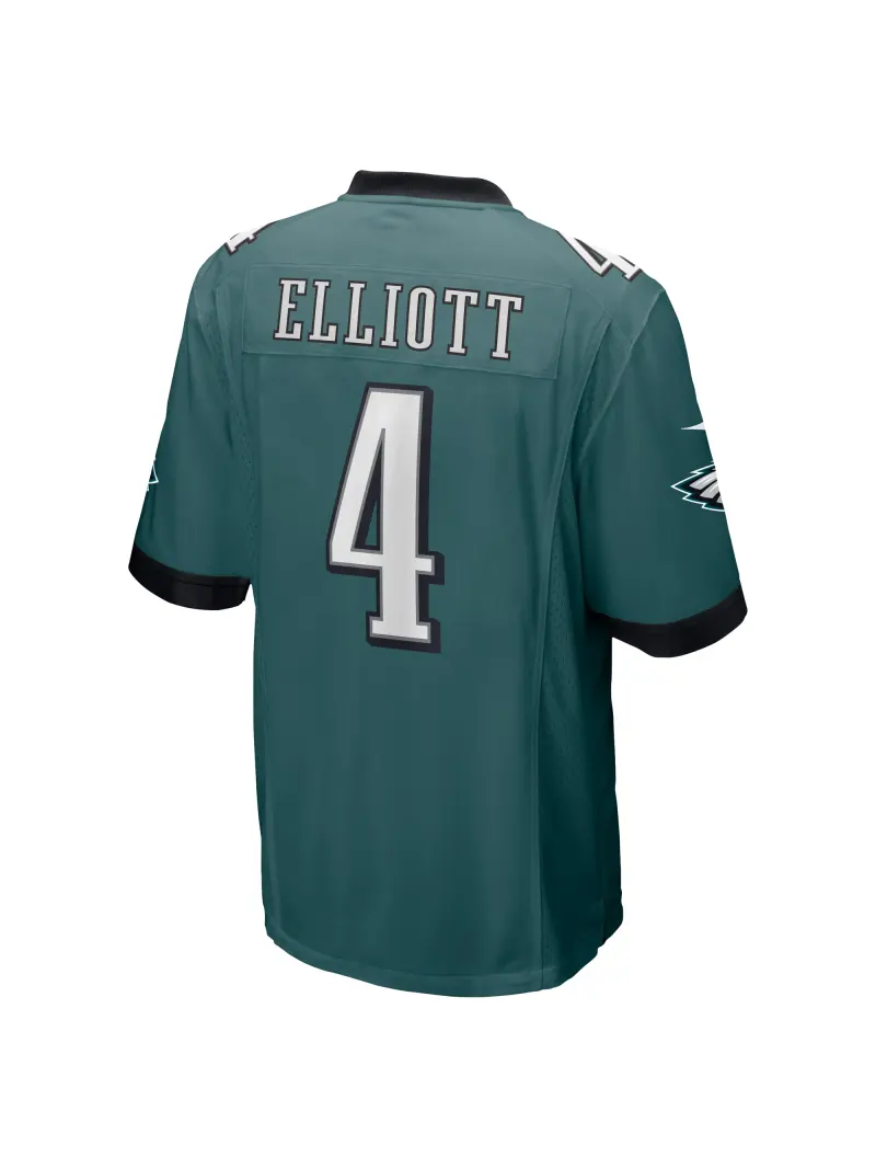 Men's Philadelphia Eagles Jake Elliott Nike Midnight Green Game Jersey