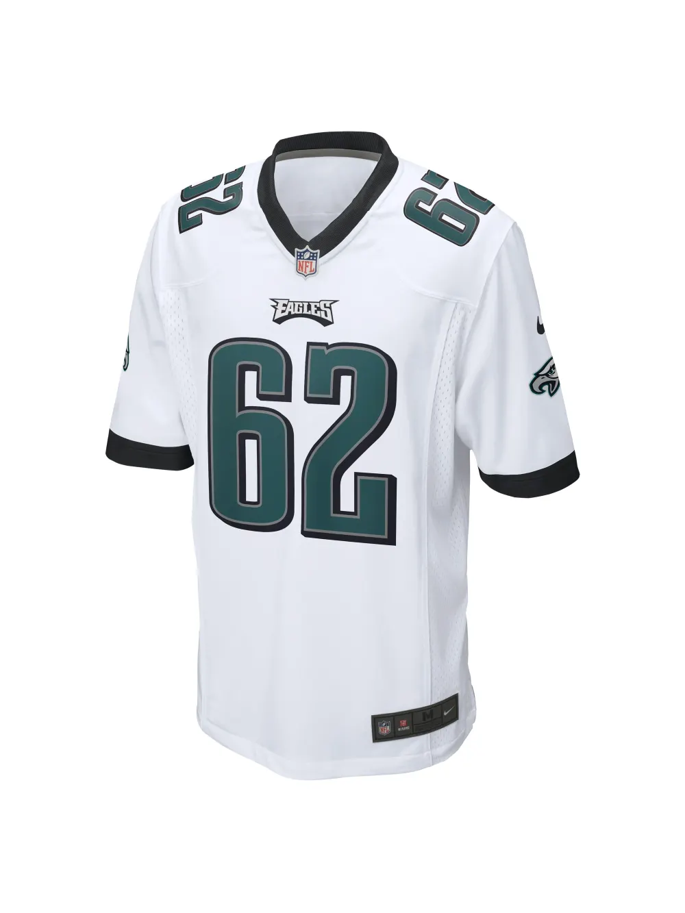 Men's Philadelphia Eagles Jason Kelce Nike White Game Jersey