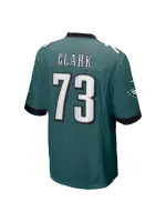 Men's Philadelphia Eagles Le'Raven Clark Nike Midnight Green Game Jersey