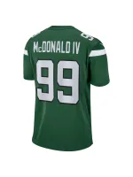 New York Jets Will McDonald IV Nike Gotham Green 2023 NFL Draft First Round Pick Game Jersey